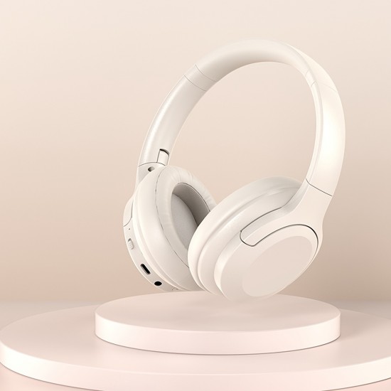 Headset Wireless Music Headset With Built-in Microphone For Apple, Samsung & Other Mobile Devices